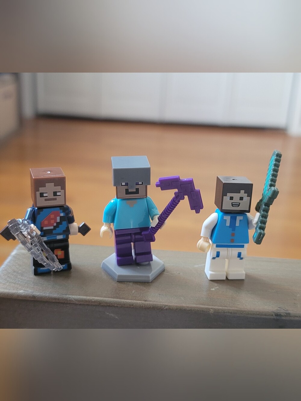 LEGO Minecraft Assorted Figures Lot